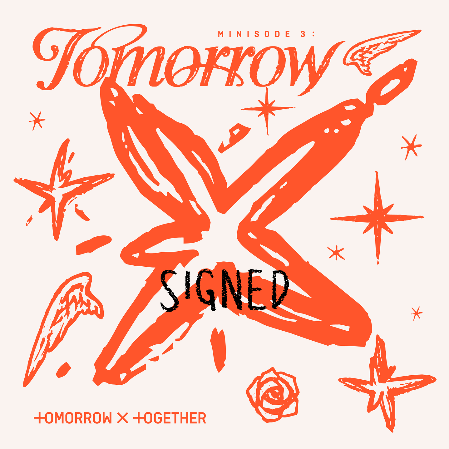 TXT - MINISODE 3: TOMORROW AUTOGRAFIADO 1