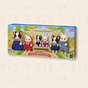 SYLVANIAN FAMILIES - FAMILIA BULLDOG FRANCÉS