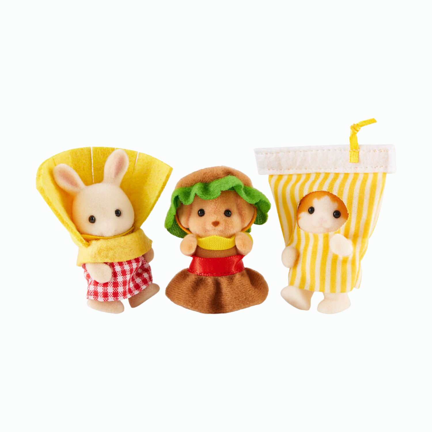 SYLVANIAN FAMILIES - SET BABY TRIO HAMBURGUESAS 2