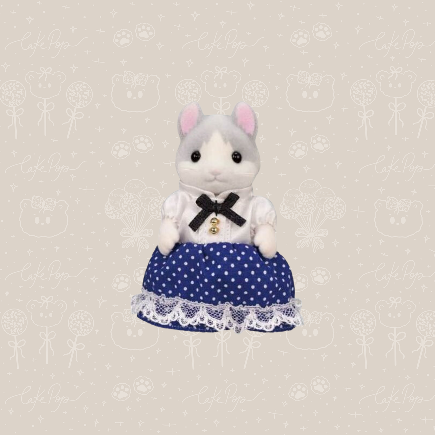 SYLVANIAN FAMILIES - MAMÁ GATO DE OREJAS RIZADAS (MIMINEKO)