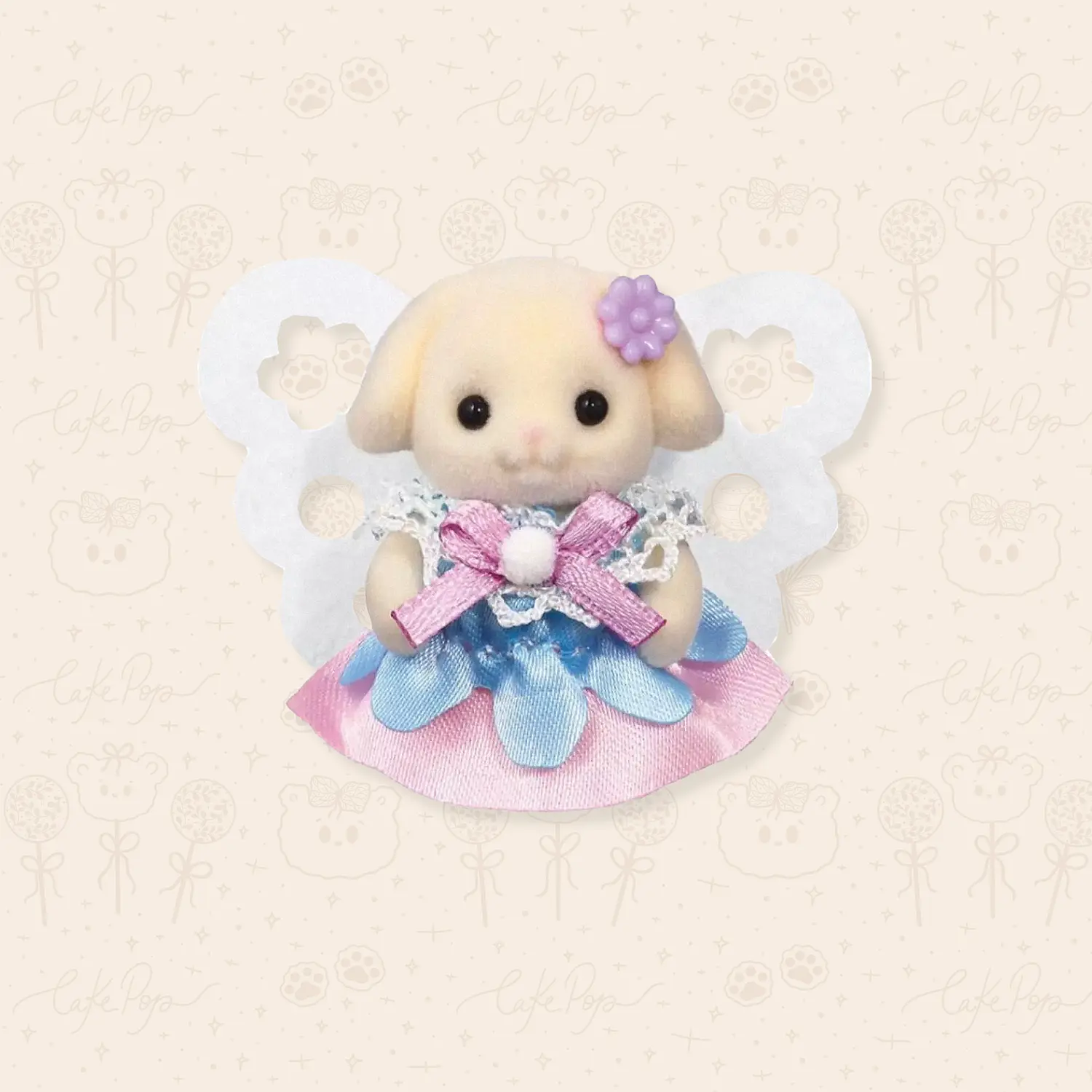 SYLVANIAN FAMILIES - FAIRY PRINCESS FLORA RABBIT BABY