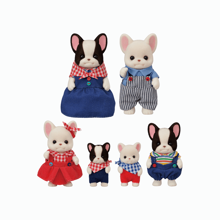 SYLVANIAN FAMILIES - FAMILIA BULLDOG FRANCÉS 2