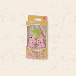 SYLVANIAN FAMILIES - LLAVERO BEBÉS CEREZA [CHERRY BABIES]