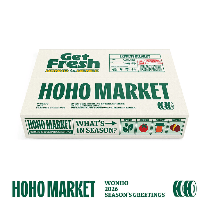 [PREVENTA] WONHO - SEASON'S GREETINGS 2026 (HOHO Market) 1