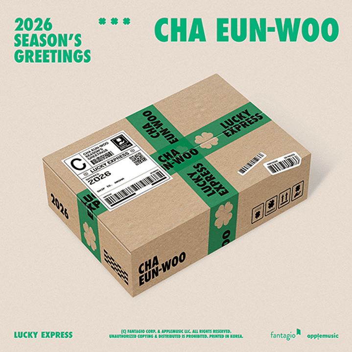 [PREVENTA] CHA EUNWOO - SEASON'S GREETINGS 2026 (LUCKY EXPRESS) 1