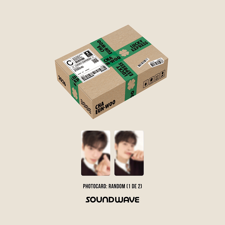 [PREVENTA] CHA EUNWOO - SEASON'S GREETINGS 2026 (LUCKY EXPRESS) 3