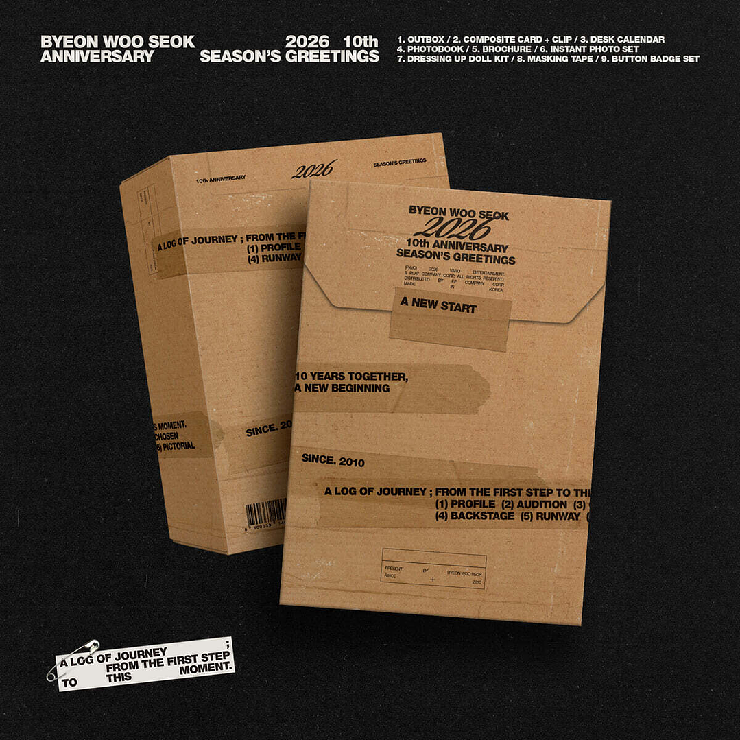 [PREVENTA] BYEON WOOSEOK - SEASON'S GREETINGS 2026 (10TH ANNIVERSARY) 1