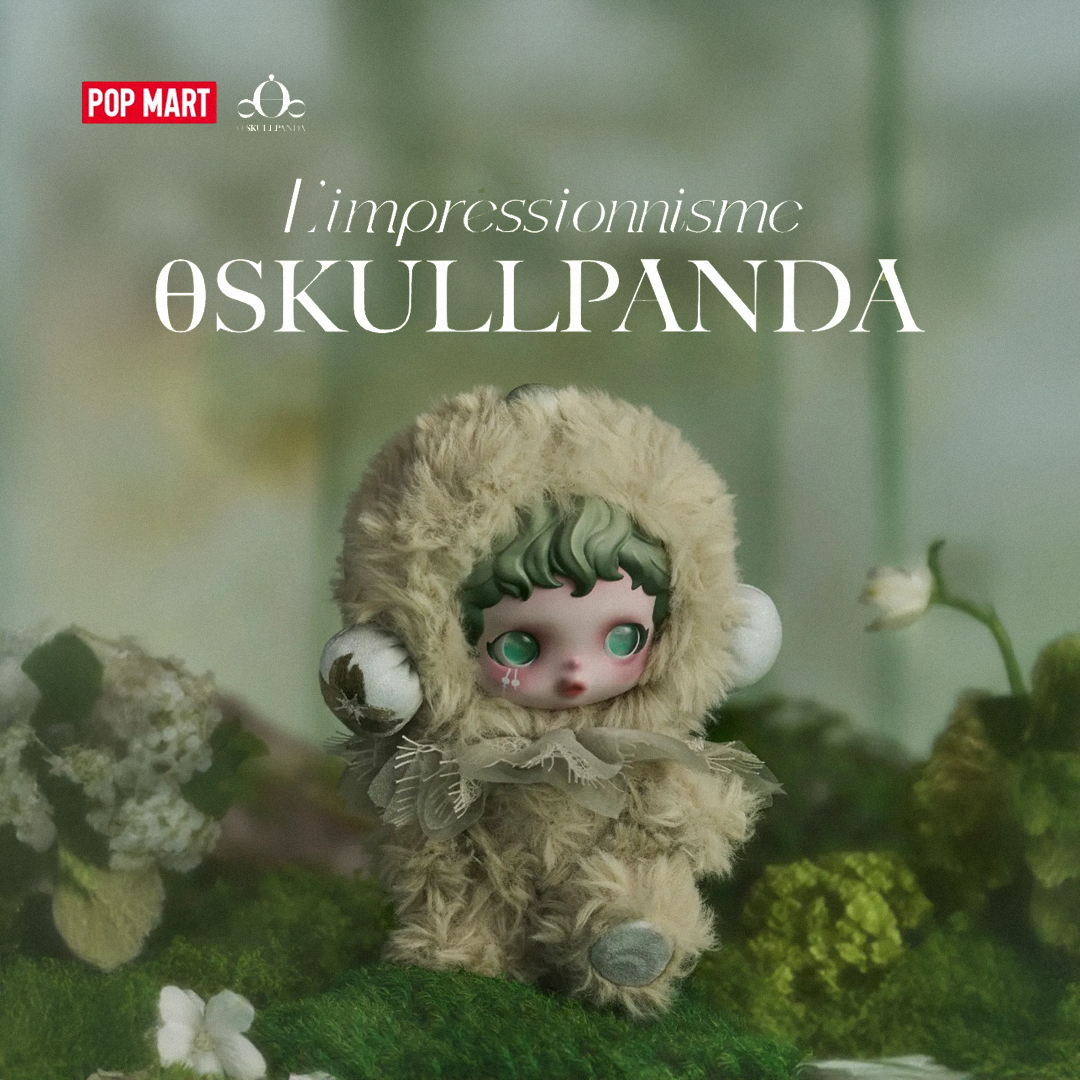 SKULLPANDA L’impressionnisme シリーズ ぬいぐるみ SKULLPANDA - L'IMPRESSIONNISME SERIES [PLUSH DOLL]