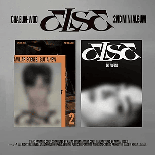 CHA EUNWOO - ELSE (Photobook Version)