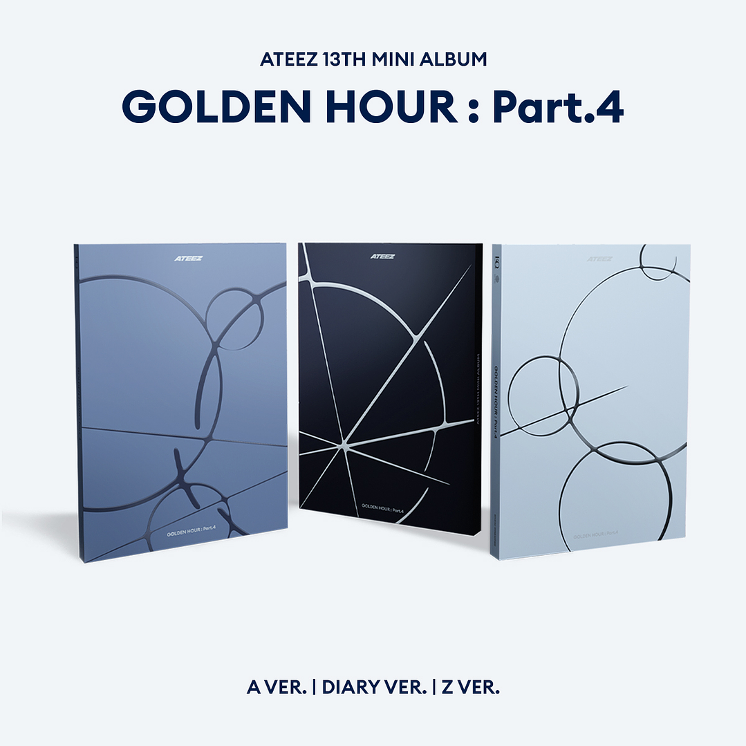 [PREVENTA] ATEEZ - GOLDEN HOUR: Part.4 (Photobook Version) 1