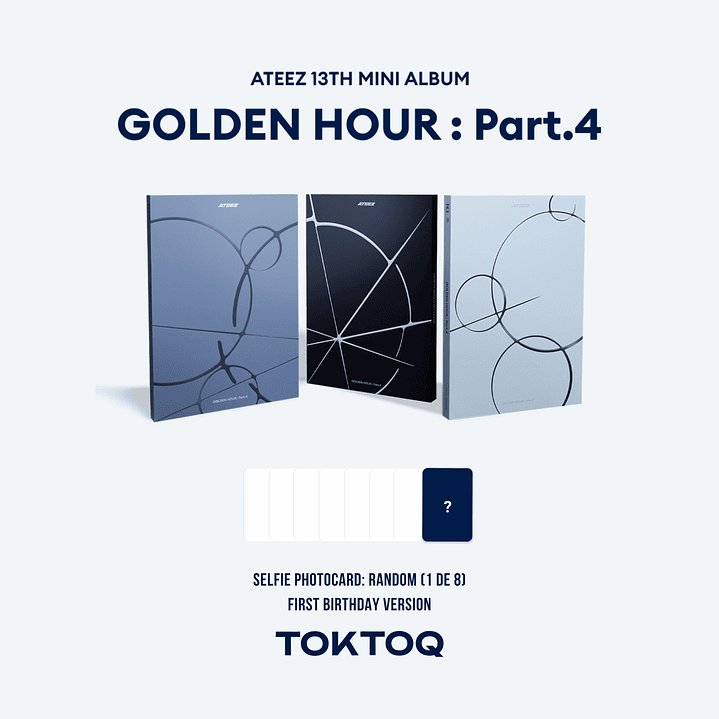 [PREVENTA] ATEEZ - GOLDEN HOUR: Part.4 (Photobook Version) 3