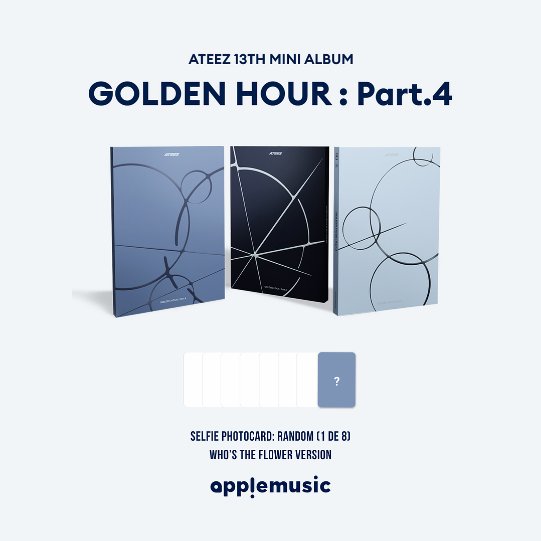 [PREVENTA] ATEEZ - GOLDEN HOUR: Part.4 (Photobook Version) 2