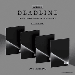 [PREVENTA] BLACKPINK - DEADLINE (Silver Version)