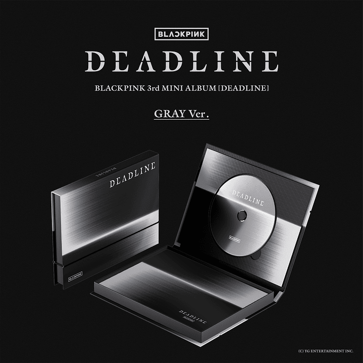 [PREVENTA] BLACKPINK - DEADLINE (Gray Version) 1