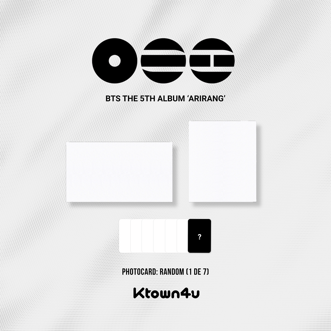 [PREVENTA COREA] BTS - ARIRANG (Standard Version) 6