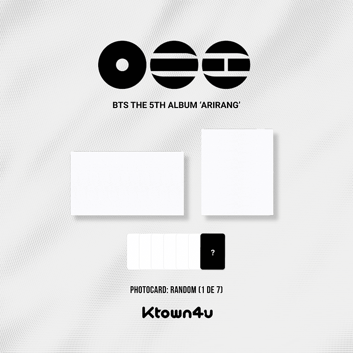 [PREVENTA COREA] BTS - ARIRANG (Standard Version) 6