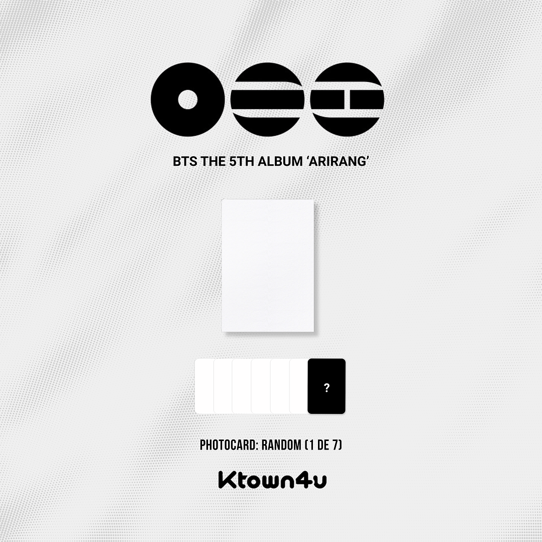 [PREVENTA COREA] BTS - ARIRANG (Living Legend Version) 6