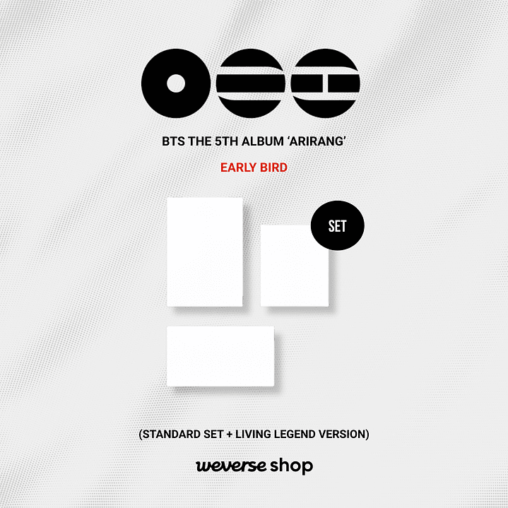[PREVENTA EARLY BIRD] BTS - ARIRANG (Set) 1