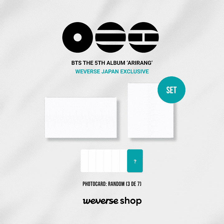 [PREVENTA JAPÓN] BTS - ARIRANG (Standard Version) 4