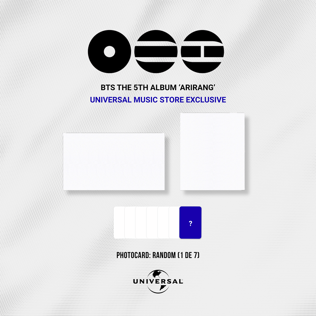 [PREVENTA JAPÓN] BTS - ARIRANG (Standard Version) 3