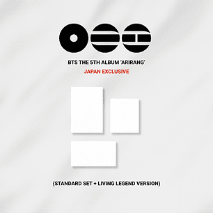 [PREVENTA JAPÓN] BTS - ARIRANG (Set)