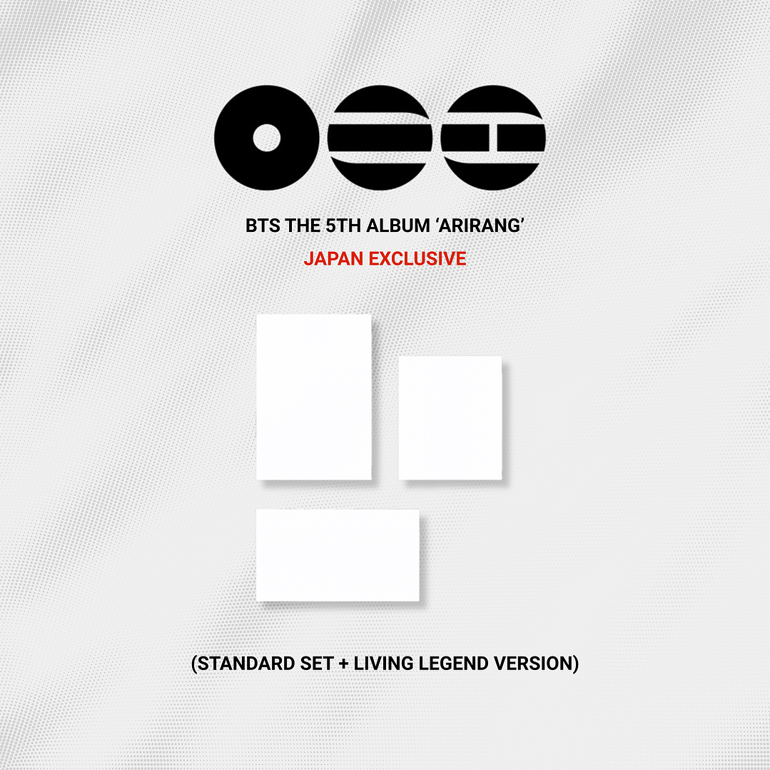 [PREVENTA JAPÓN] BTS - ARIRANG (Set) 1