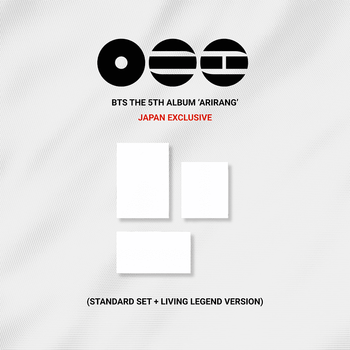 [PREVENTA JAPÓN] BTS - ARIRANG (Set) 1