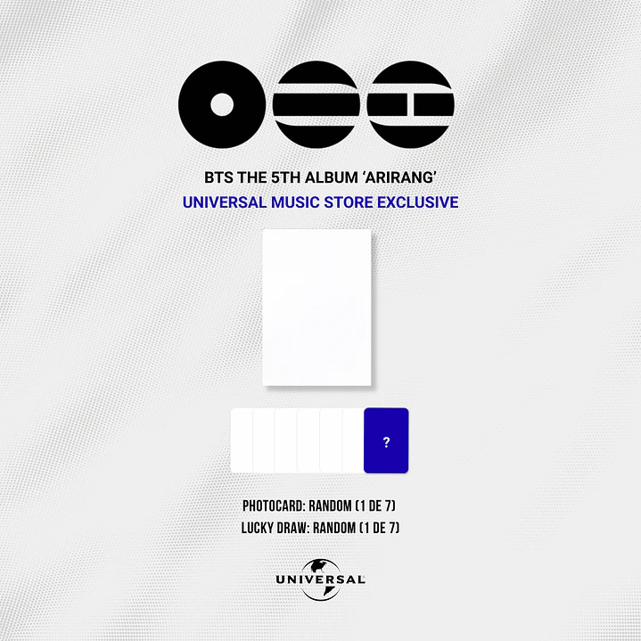 [PREVENTA JAPÓN] BTS - ARIRANG (Living Legend Version) 3