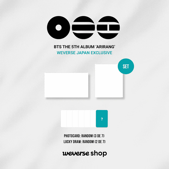 [PREVENTA JAPÓN] BTS - ARIRANG (Standard Version) 4