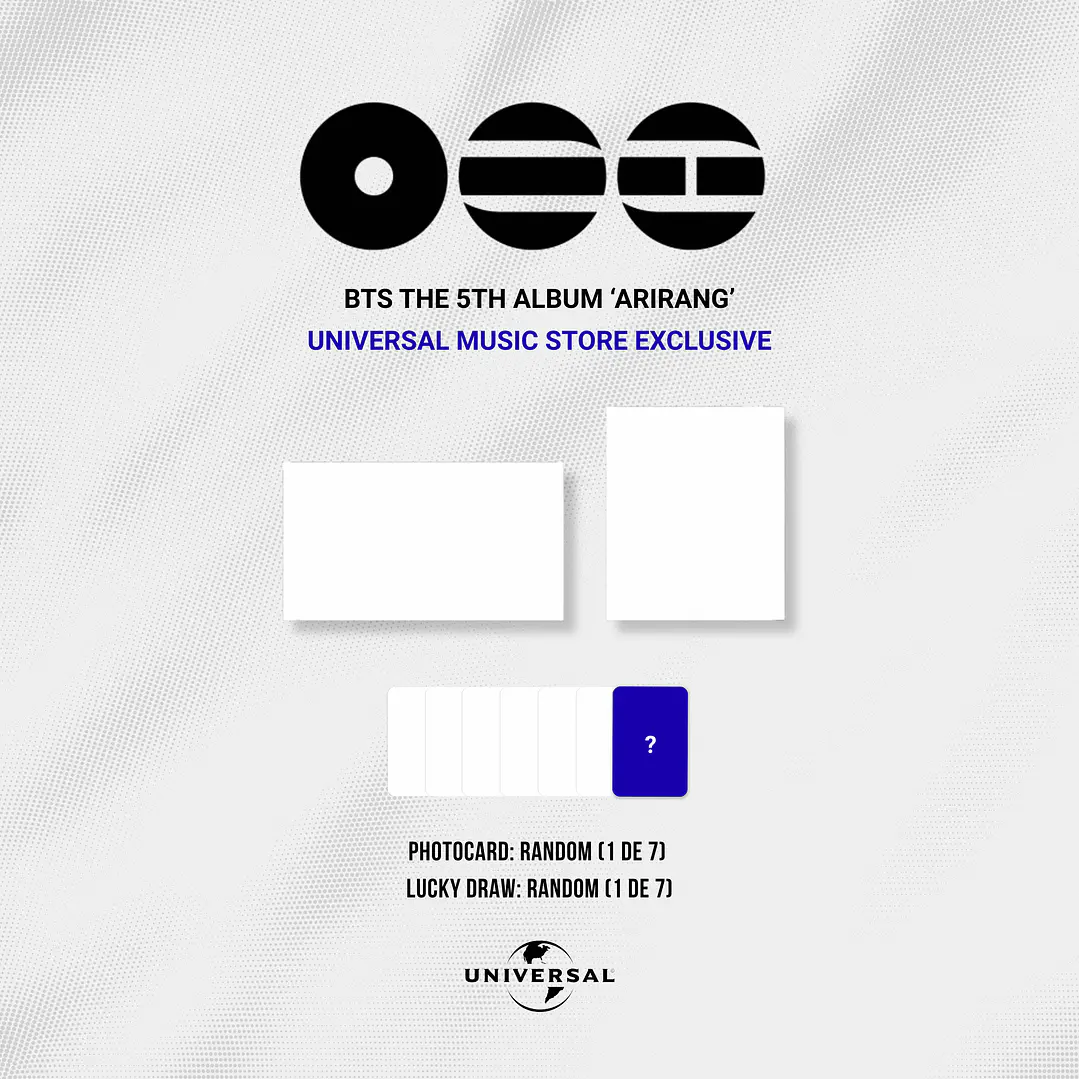 [PREVENTA JAPÓN] BTS - ARIRANG (Standard Version) 3