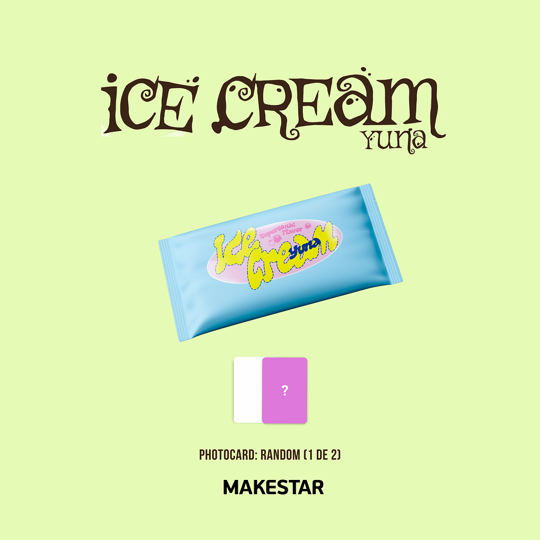 [PREVENTA] YUNA (ITZY) - ICE CREAM (Ice Cream Version) 4