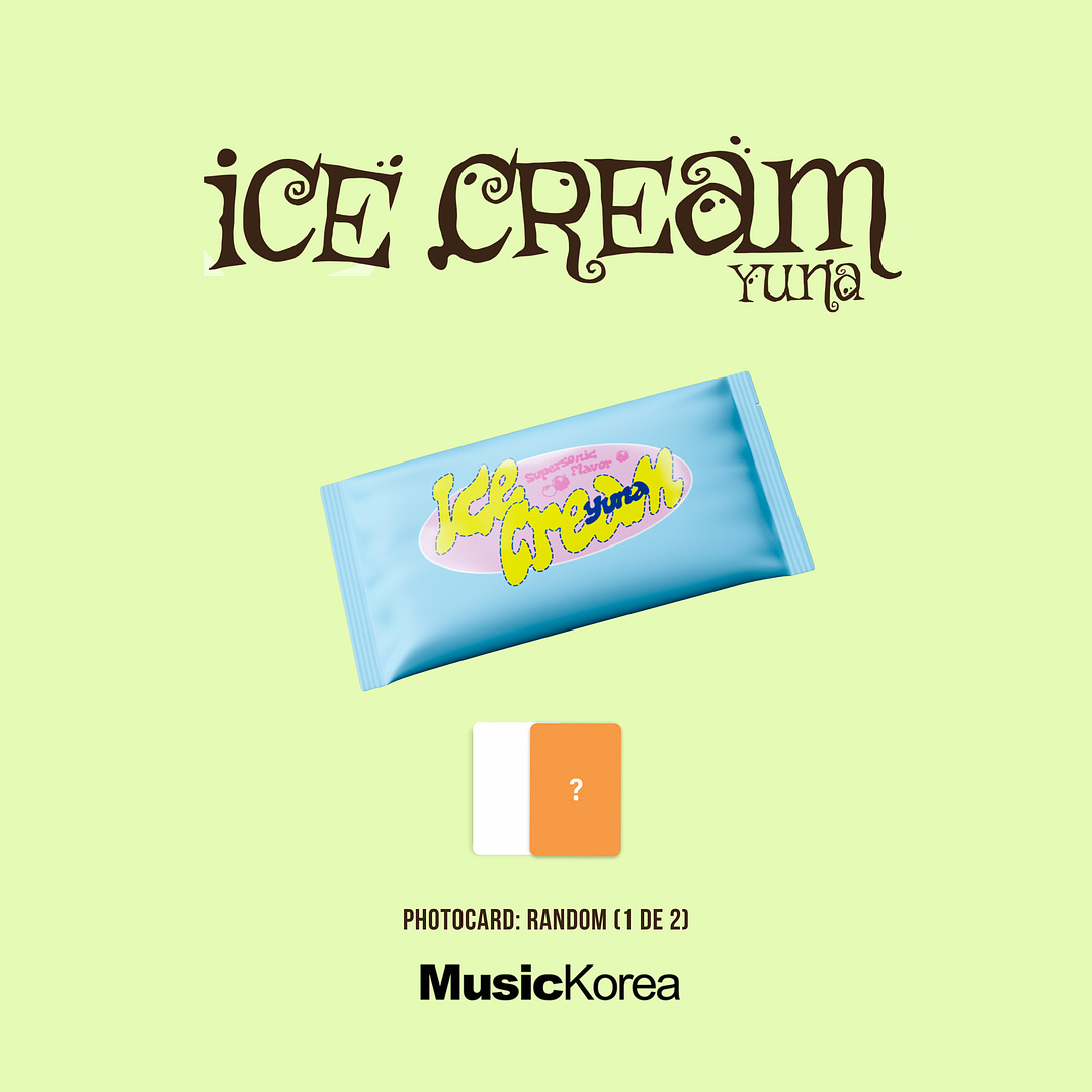 [PREVENTA] YUNA (ITZY) - ICE CREAM (Ice Cream Version) 8