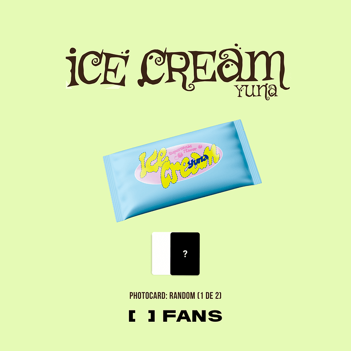 [PREVENTA] YUNA (ITZY) - ICE CREAM (Ice Cream Version) 7