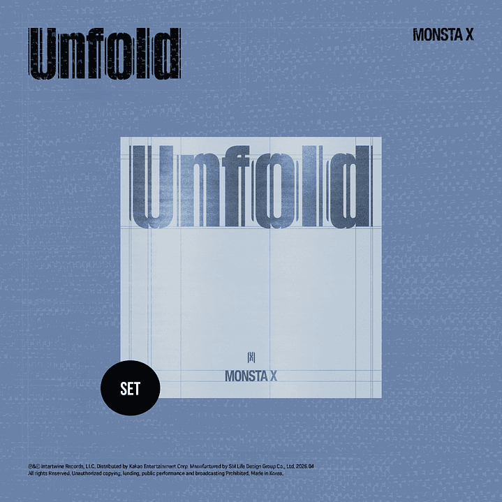 [PREVENTA] MONSTA X - UNFOLD (Digipack Version) 3