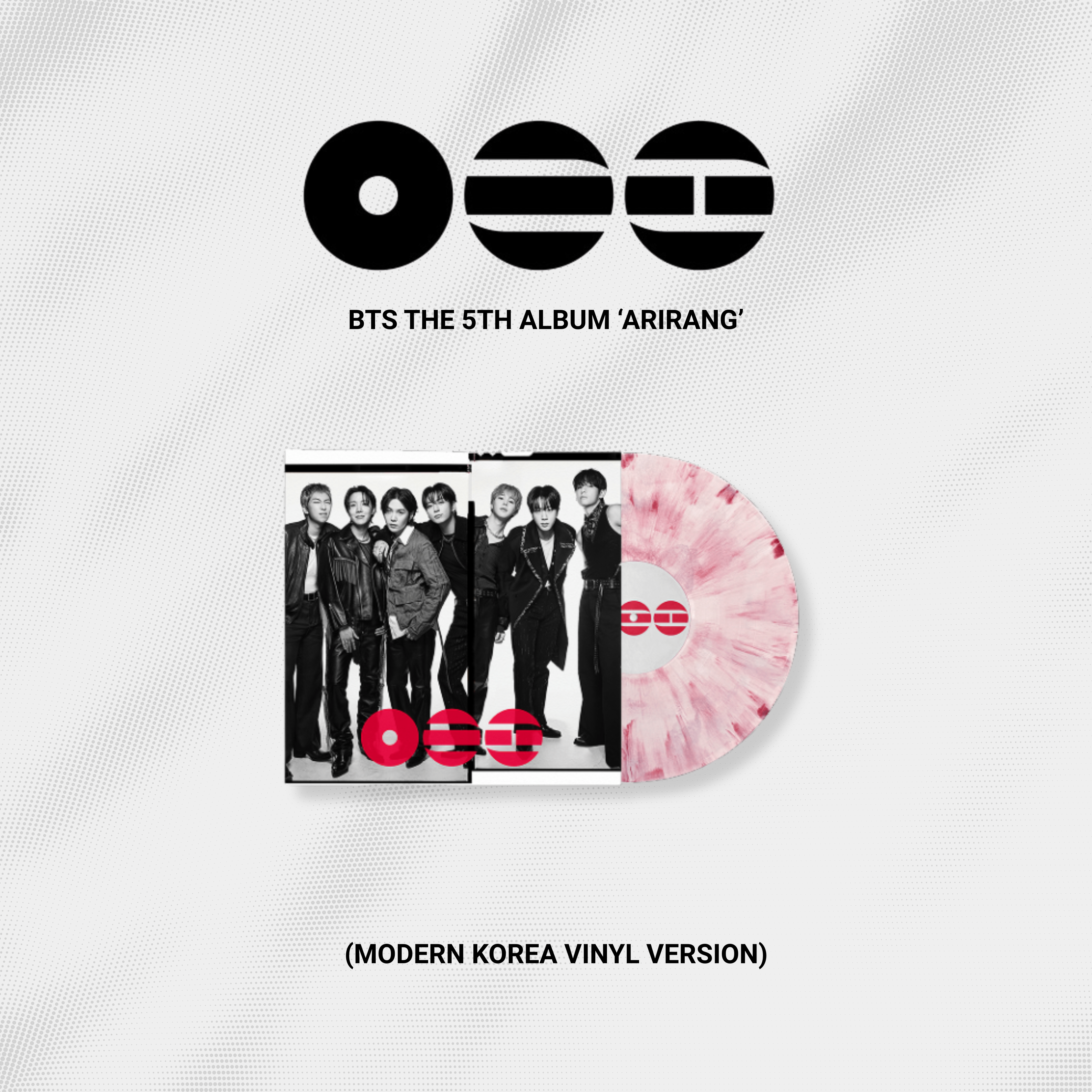 BTS ARIRANG Modern Korea Vinyl LP レコード PREVENTA] BTS - ARIRANG (Modern Korea Vynil Version)
