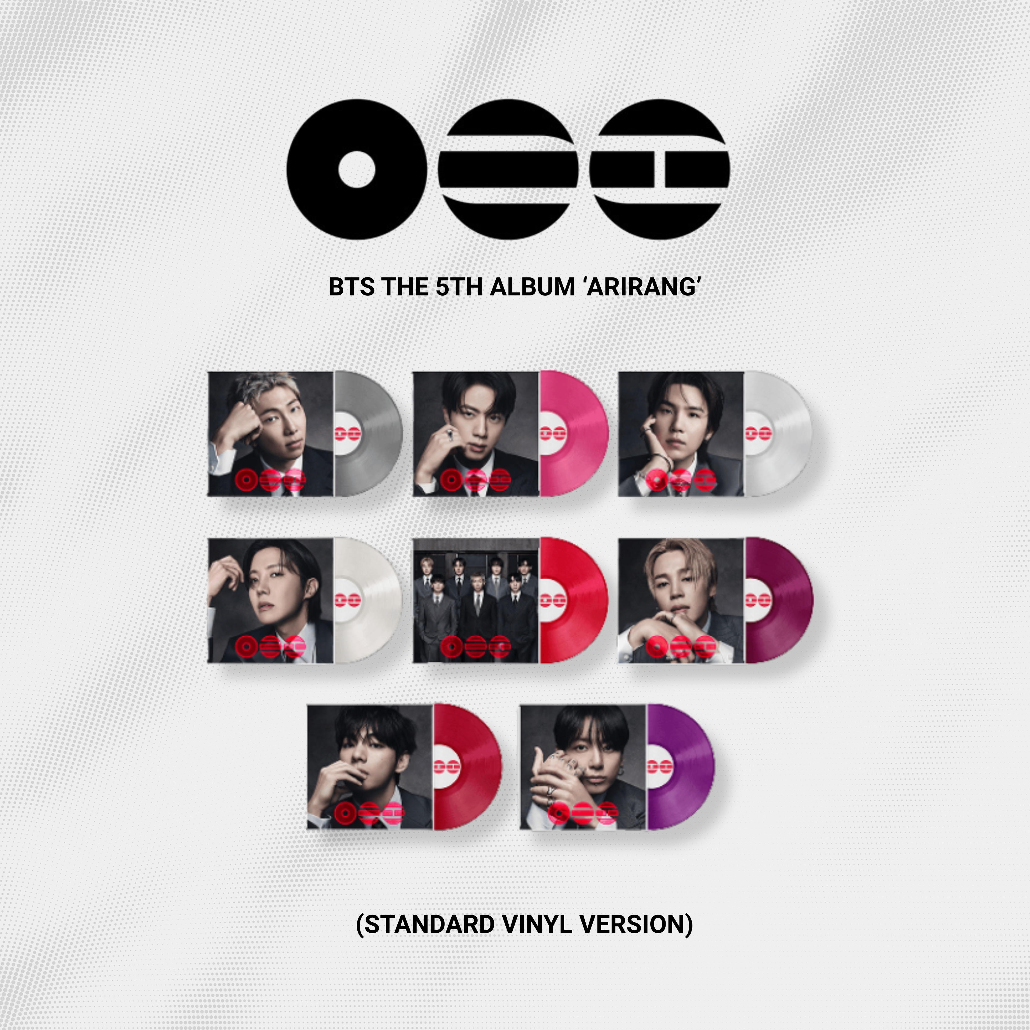その他 BTS ARIRANG Standard Vinyl LP V PREVENTA] BTS - ARIRANG (Standard Vynil Version)