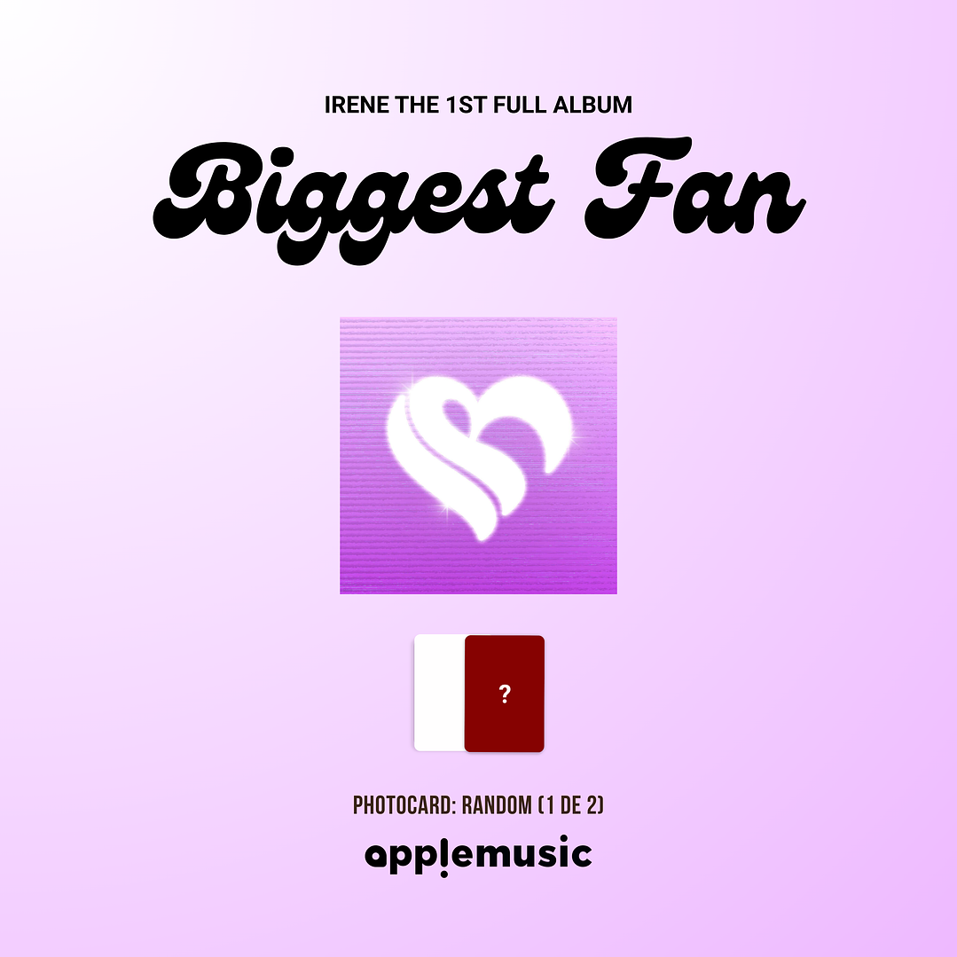 [PREVENTA] IRENE - BIGGEST FAN (Compact Version) 2