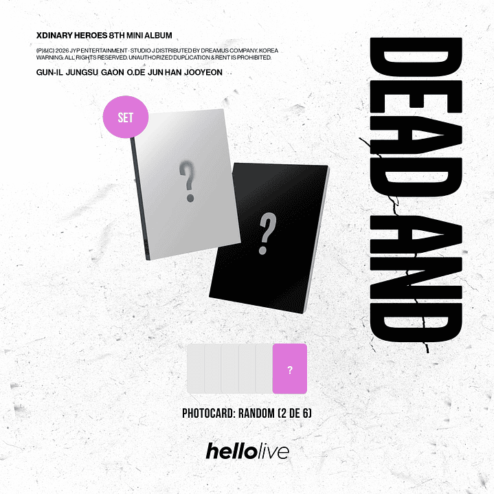 [PREVENTA] XDINARY HEROES - DEAD AND (Photobook Version) 16