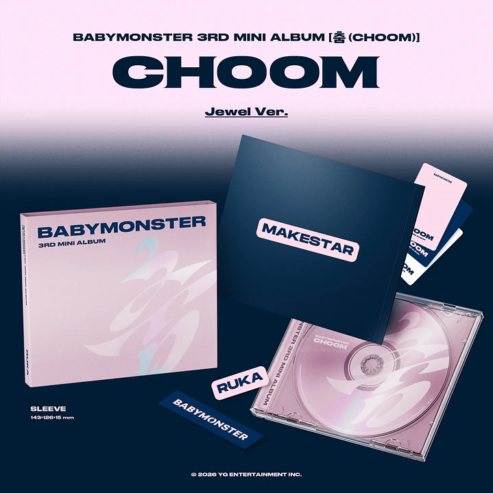 [PREVENTA] BABYMONSTER - CHOOM (Jewel Version) 3