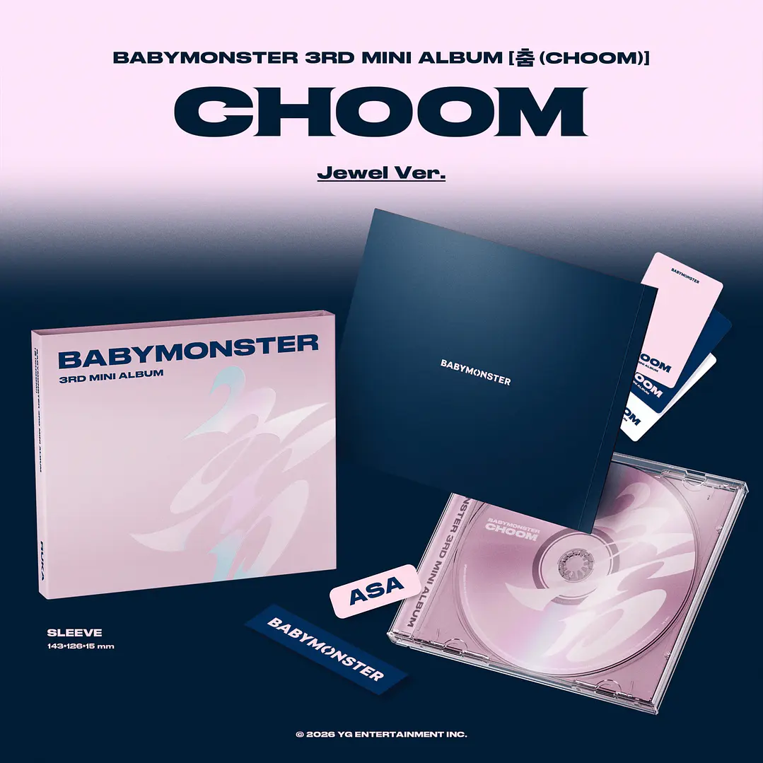 [PREVENTA] BABYMONSTER - CHOOM (Jewel Version) 8