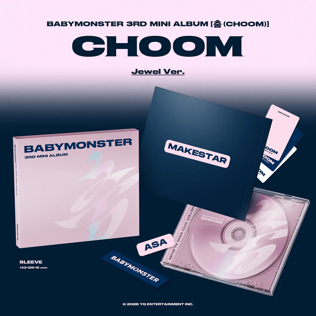 [PREVENTA] BABYMONSTER - CHOOM (Jewel Version) 9