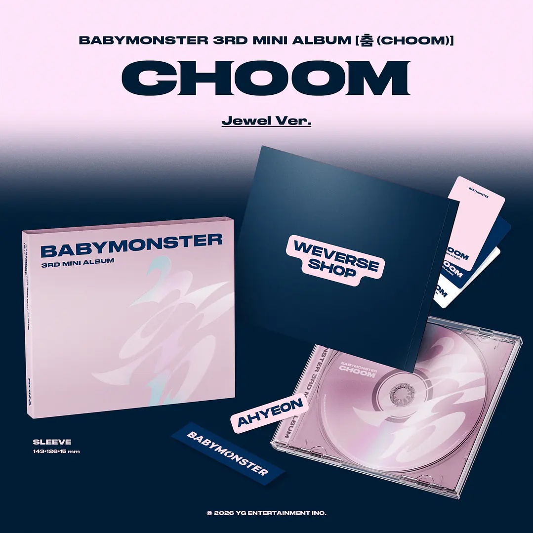 [PREVENTA] BABYMONSTER - CHOOM (Jewel Version) 13