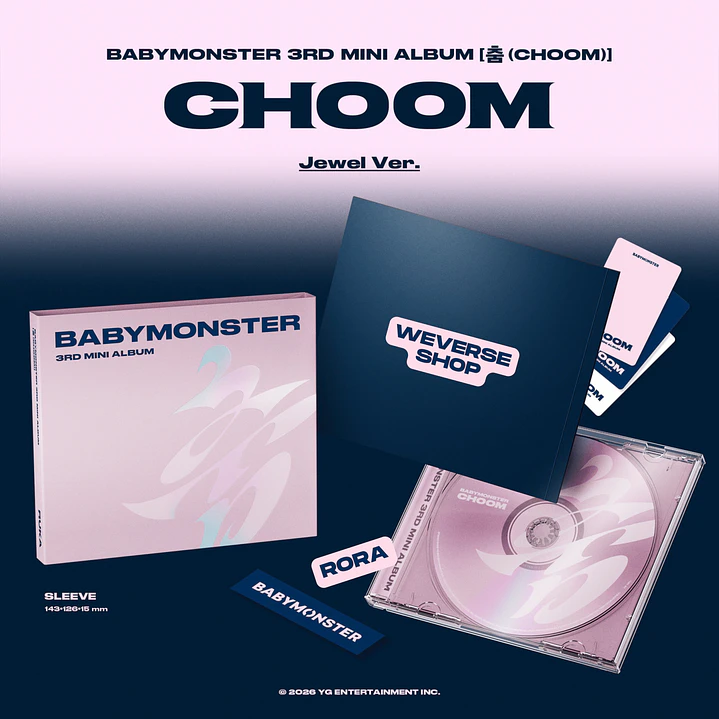 [PREVENTA] BABYMONSTER - CHOOM (Jewel Version) 16