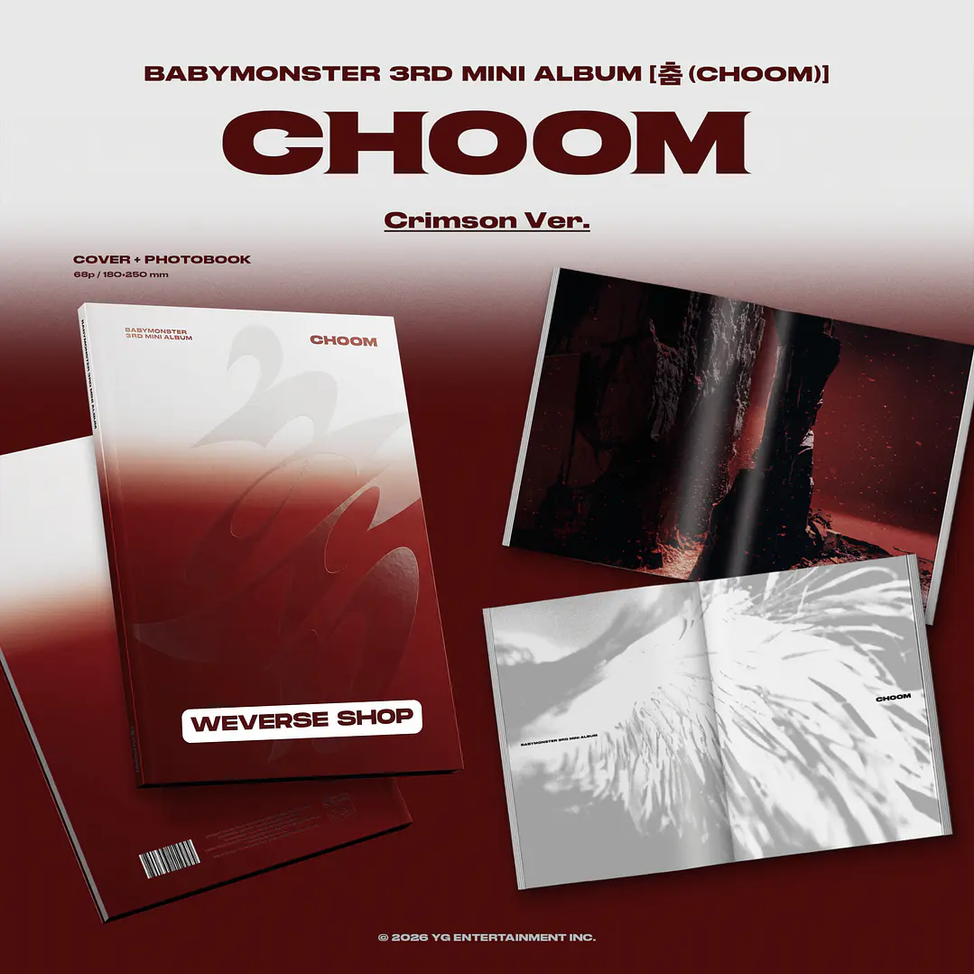 [PREVENTA] BABYMONSTER - CHOOM (Photobook Version) 4