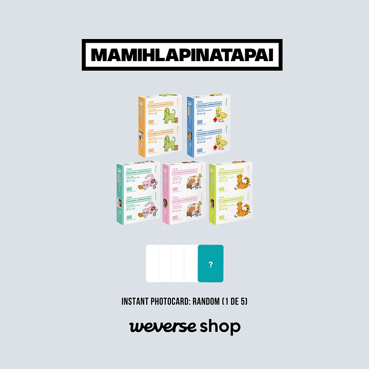 [PREVENTA] ILLIT - MAMIHLAPINATAPAI (PAW PAW Version) 6