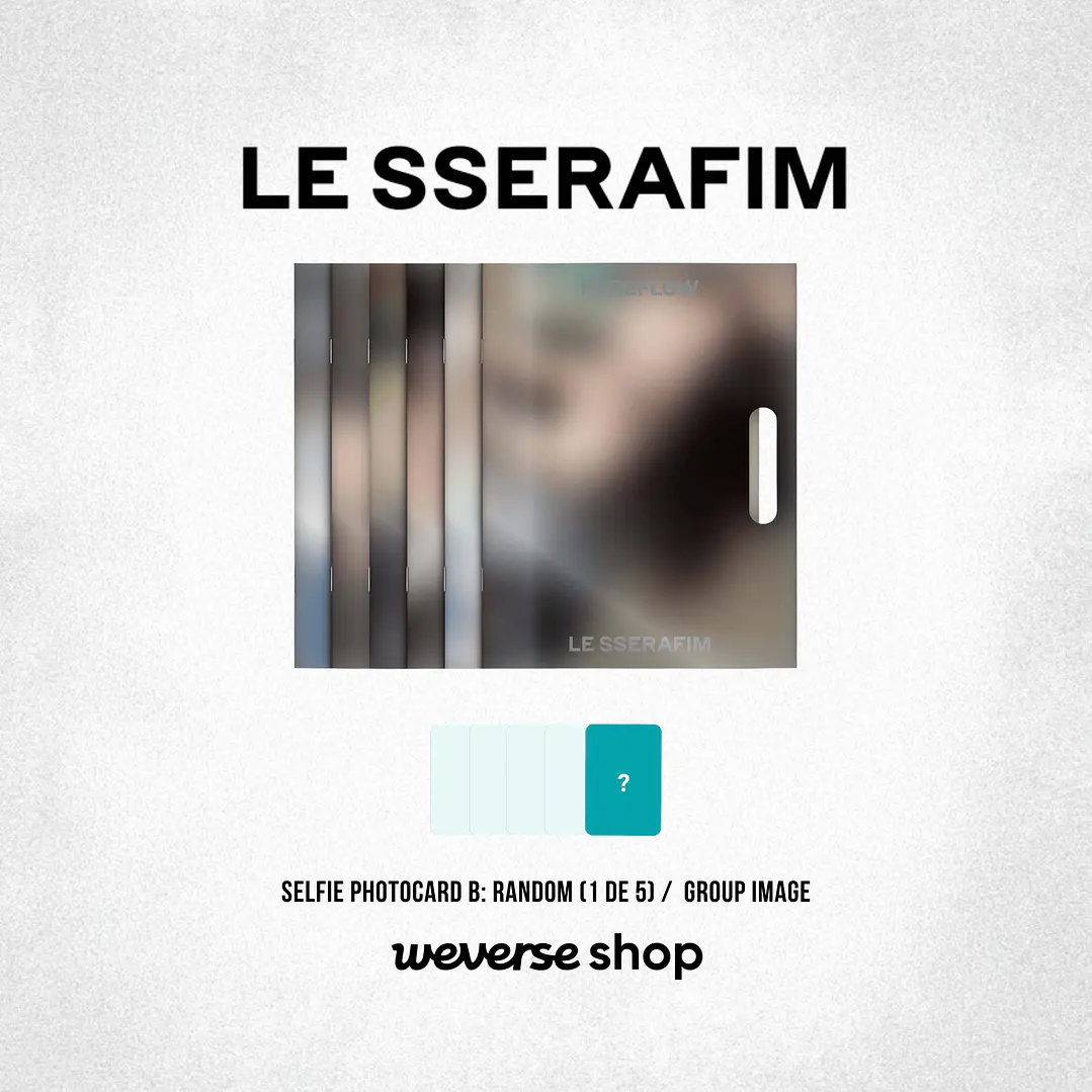 [PREVENTA] LE SSERAFIM - PUREFLOW pt.1 (Compact Version) 3