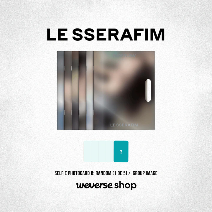 [PREVENTA] LE SSERAFIM - PUREFLOW pt.1 (Compact Version) 3