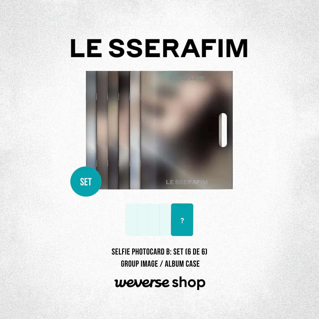 [PREVENTA] LE SSERAFIM - PUREFLOW pt.1 (Compact Version) 7