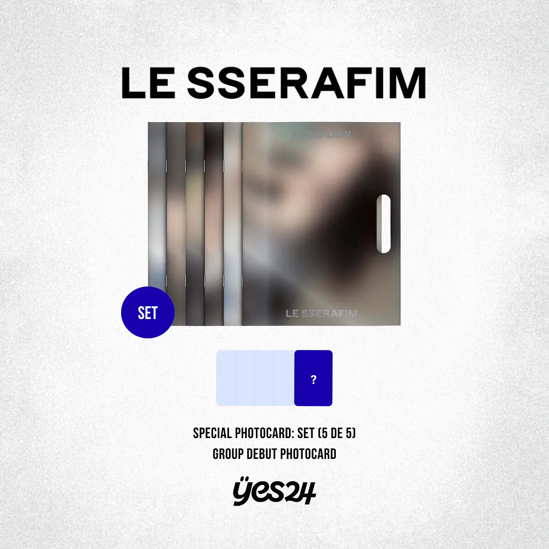 [PREVENTA] LE SSERAFIM - PUREFLOW pt.1 (Compact Version) 8