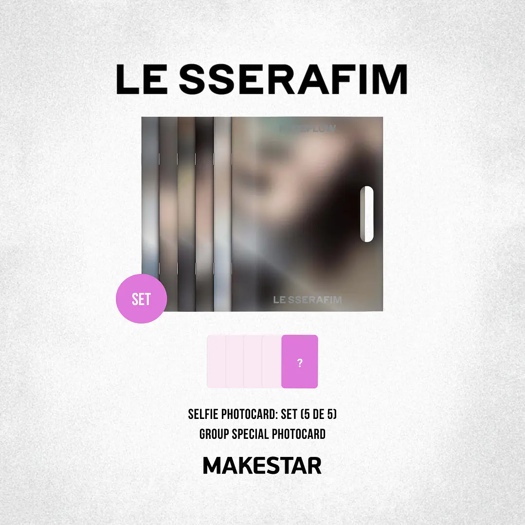 [PREVENTA] LE SSERAFIM - PUREFLOW pt.1 (Compact Version) 6